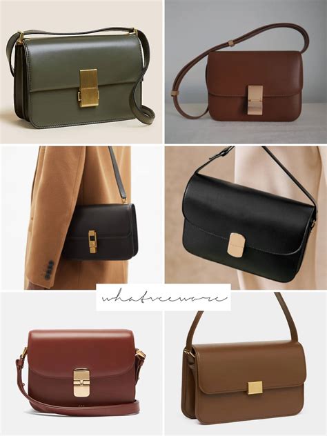 celine classic box inspired|Celine crossbody bag.